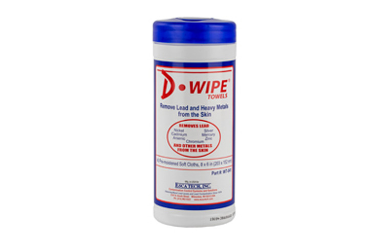 D-Lead Wipes  40 Count  Disposable Wipes  12/Pack  Pop Up Canister WT-040
