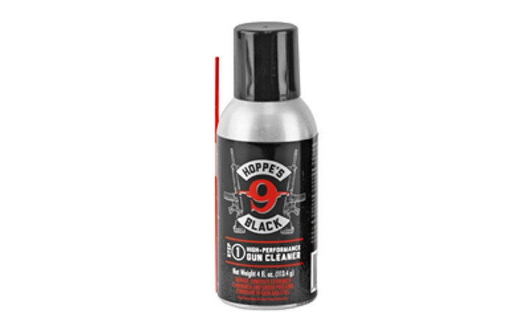 Hoppe's Black  Gun Cleaner - Aerosol Can  Liquid  Black 4 oz Aerosol Gun Cleaner with Straw HBC4A Hoppe's Black  Gun Cleaner - Aerosol Can  Liquid  Black 4 oz Aerosol Gun Cleaner with Straw HBC4A