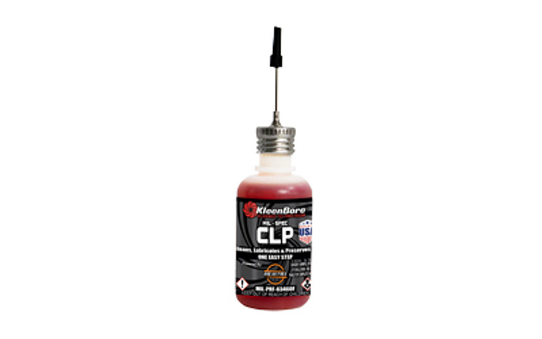 Kleen-Bore Mil-Spec CLP  Liquid  1oz  Squeeze Bottle w/Needle Tip KB-MSCLP-1 Kleen-Bore Mil-Spec CLP  Liquid  1oz  Squeeze Bottle w/Needle Tip KB-MSCLP-1
