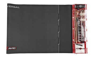 Real Avid Master Cleaning Station  Universal Cleaning Kit  Cleans Handguns  Rifles  Shotguns  Deluxe Gun Mat With Set Of Cleaning Tools AVMCS-U