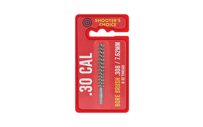 Shooter's Choice Shooters Choice Bore Brush  3"  .30 Cal  8-32 Threads  Bronze SHF-330-3B