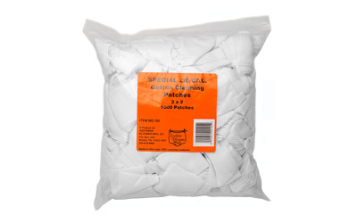 Southern Bloomer Cotton Patch  2"X2"  For 30 Caliber  Bulk  1000 Pack #125