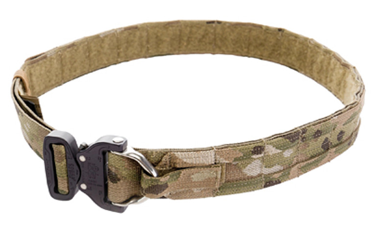 Eagle Industries OPERATOR GUN BELT  COBRA BUCKLE W/ D-RING ATTACHMENT  TWO ROWS OF MOLLE  LG 39"-44"  MULTICAM R-OGB-CBD-MS-L-CCA