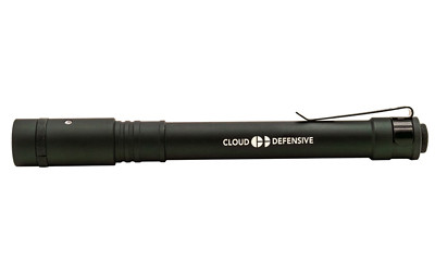 Cloud Defensive Chicro XL Flashlight  500 Lumens  Black  Includes Reversible Pocket Clip  10870 Rechargeable Battery and USB-C Charging Cable CHICRO-XL