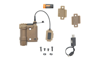 Crimson Trace Corporation CMR-301  Tac Light With Green Laser  Universal Rail Mount  Tan 01-00410