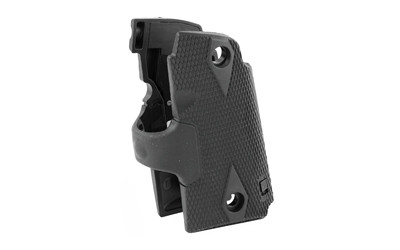 Crimson Trace Corporation Hi-Brite Laser Grip  Fits Kimber Micro 9  Rubber Wraparound  Black Finish  User Installed 01-5260-1