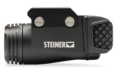 Steiner TOR Fusion  Tac Light w/laser  350 Lumens  Fits Picatinny/Most Pistol Rails  Green Laser  Black  Auto On Feature 7001