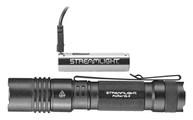 Streamlight ProTac 2L-X USB  Flashlight  500 Lumens  w/ USB Battery  Black Finish 88083 Streamlight ProTac 2L-X USB  Flashlight  500 Lumens  w/ USB Battery  Black Finish 88083