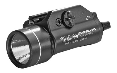 Streamlight TLR-1s  Tactical Light  C4 LED  300 Lumens with Strobe  Batteries Included  Black 69210