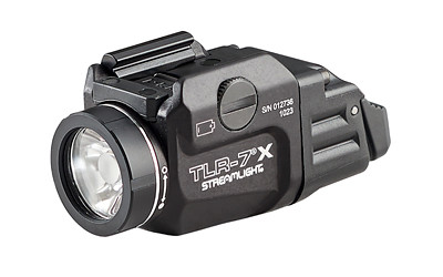 Streamlight TLR-7X  500 Lumens  1 Hour Runtime  Duel Fuel  Matte Finish  Black  Includes High and Low Switch  (1) SL-B9 Rechargeable Battery  USB Charging Cable 69455