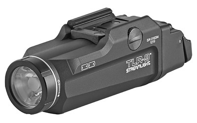 Streamlight TLR-9 Flex  Black Finish  1000 Lumens  1.5 Hour Runtime  Comes with High and Low Switch and (2) CR123A Lithium Batteries 69464