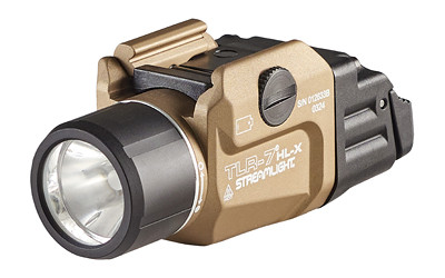 Streamlight TLR-7 HL-X USB  1000 Lumens  1 Hour Runtime  Multi-Fuel  Anodized Finish  Flat Dark Earth  Includes High and Low Switch  (1) SL-B9 Rechargeable Battery  USB Carging Cable  Multitool and Key Kit 69459