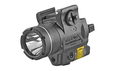 Streamlight TLR-4 Tactical Light with Laser  160 Lumens  Fits Picatinny  Black with Green Laser 69245