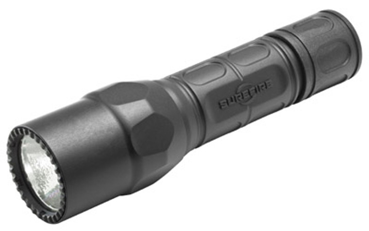 Surefire G2X Tactical Flashlight  Single-Output LED  600 Lumens  Tactical Tailcap Click Switch  2x CR123 Batteries  Black G2X-C-BK
