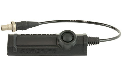 Surefire Remote Dual Switch for Weaponlights  7" Cable  Fits  Millennium Universal  Classic Universal  Scout Light  and X-Series  Momentary-On Pressure Pad and Constant-On Press Switch  Black SR07