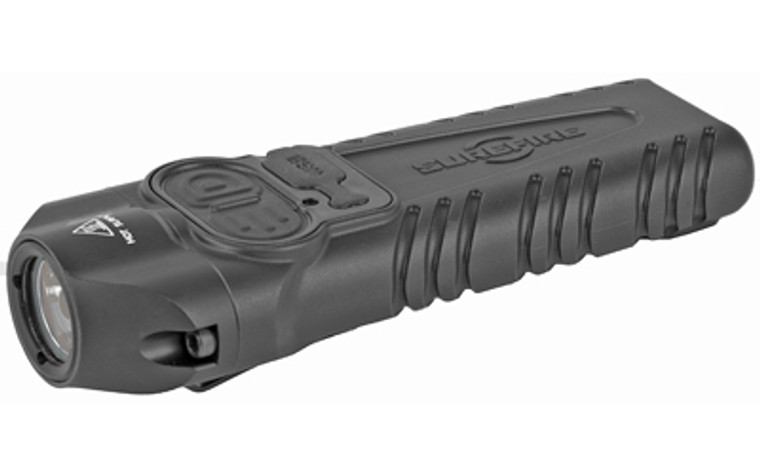 Surefire STILETTO  Flashlight  High 1 000 Lumens  Medium 300 Lumens  Low 25 Lumens  Tactical Switch with Optional Strobe  Programmable  Black Mil-Spec Hard Anodized Aluminum Body  Black Melonite Coated Pocket Clip PLR-B
