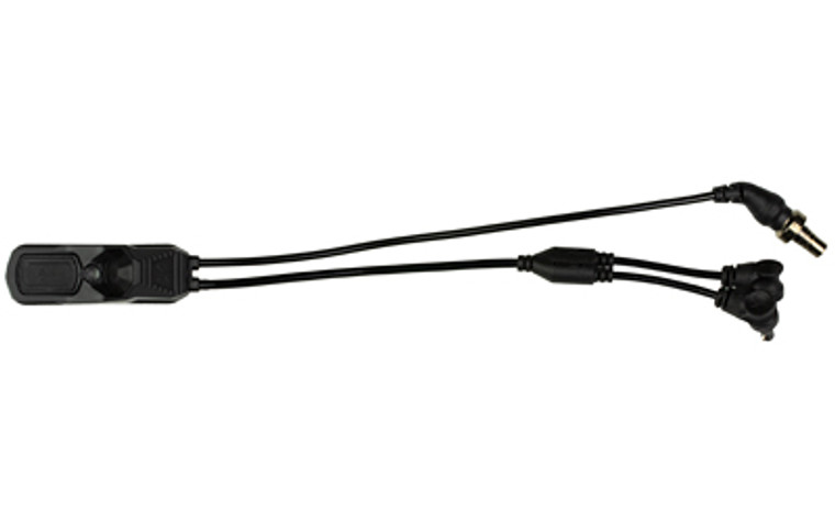 Unity Tactical AXON  Dual Button Remote Switch for Surefire/DBAL Laser  Sync Model  Fits Picatinny  Matte Finish  Black AXNS-SD7B