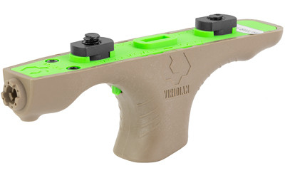 Viridian Weapon Technologies HS1 Hand Stop w/ Green Laser  M-LOK Mounting Retail Box  Flat Dark Earth 912-0037