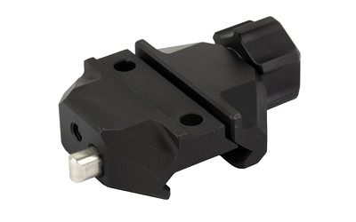 Arisaka Defense Rail Slider  Bipod Mount  ARMS 17S Pattern  Fits Picatinny  Anodized Finish  Black RS-BASE