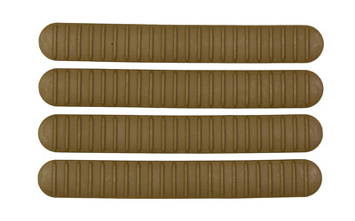 B5 Systems Rail Covers  4 Pack  Fits M-LOK Rails  Matte  Coyote Brown RCM-1258