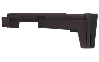 B5 Systems AK Stocked Fixed  Fits AKM Pattern Stamped Receivers  Matte Finish  Plum AKM-1502