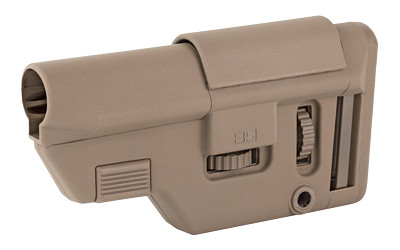 B5 Systems Collapsible Precision Stock  Flat Dark Earth  Short Length Cheek Riser CPS-1401