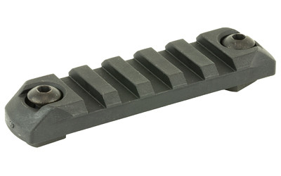 Bravo Company 3" Polymer Picatinny Rail Section  MLOK Compatible  Black BCM-MCMR-1913-N3-BLK