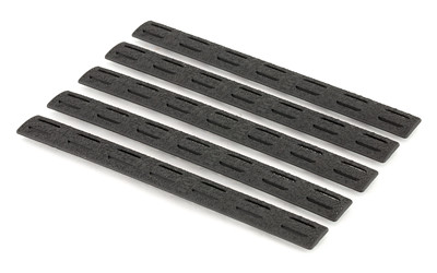 Bravo Company 5.5" KeyMod Rail Panel Kit  5 Pack  Black BCM-KMR-RP-BLK-5