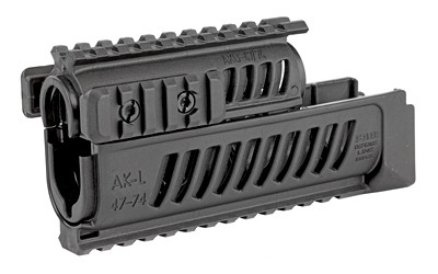 F.A.B. Defense AK-47 Quad Rail Handguard  Fits AK-47  Polymer  Black FX-AK47B