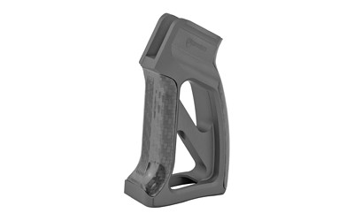 Fortis Manufacturing  Inc. Torque  Pistol Grip  with Carbon Fiber  Fits AR Rifles  Anodized Black Finish TOR-PG-CF-BLK