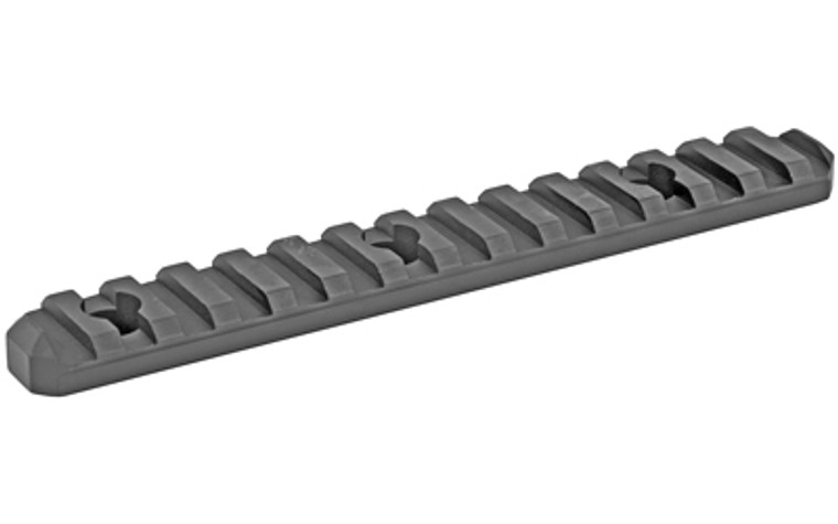 GrovTec Black  15 Slot Rail Section  MLOK GTSW239 GrovTec Black  15 Slot Rail Section  MLOK GTSW239