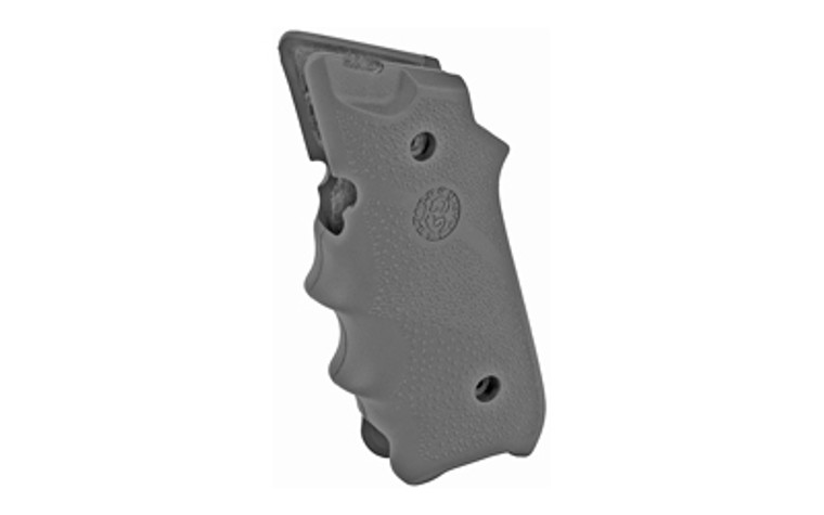 Hogue Rubber Grip with Finger Grooves  Fits Ruger Mark IV  Black 79000