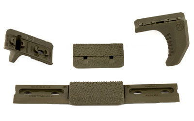 Magpul Industries M-LOK Hand Stop Kit  Includes one M-LOK Hand Stop  one M-LOK Index Panel  and one M-LOK Rail Cover Type 2  Olive Drab Green MAG608-ODG