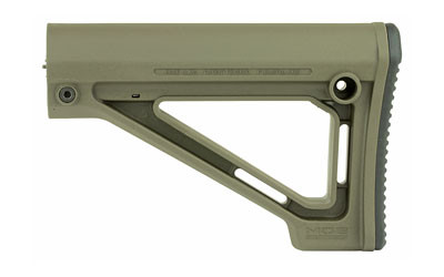 Magpul Industries MOE Fixed Carbine Stock  Fits AR Rifles  Mil-Spec  Olive Drab Green MAG480-ODG