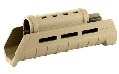 Magpul Industries MOE Handguard  Fits AK Rifles except Yugo Pattern or RPK style Receivers  Integrated Heat Shield  M-LOK Mounting Capabilities  Flat Dark Earth MAG619-FDE