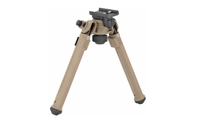 Magpul Industries Adjustable Bipod  w/ Quick Detach Mount  Sling Stud  Flat Dark Earth MAG1075-FDE