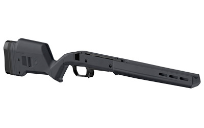 Magpul Industries Hunter 110 Stock  Gray  Right Hand  Fits Savage 110 Short Action (Does Not Fit Axis Rifles)  Includes Bolt Action Magazine Well and 5Rd 7.62 PMAG MAG1069-GRY-RT