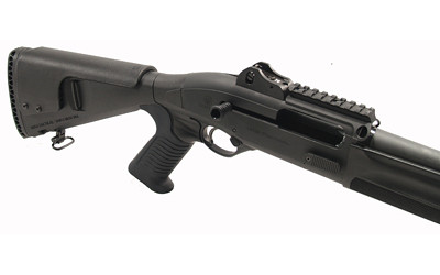 Mesa Tactical Urbino Pistol Grip Stock  Fits Beretta 1301 and A300  12 Gauge  12.5" Length of Pull  Cheek Riser  Matte Finish  Black 94970