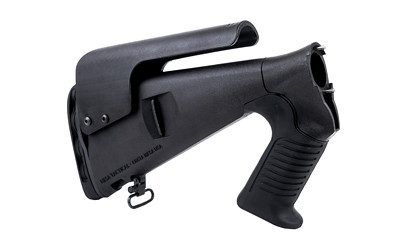 Mesa Tactical Urbino Pistol Grip Stock  Fits Benelli M1/M2/M3 12 Gauge  12.5" Length of Pull  Matte Finish  Black  Includes Limbsaver Recoil Pad and Adjustable Cheek Riser 91510