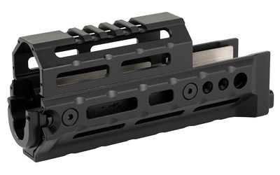 Midwest Industries Alpha AK47 Handguard  Fits Most Standard AKM Pattern AK47/74 with Stamped Recievers  MLOK Compatible  6" Variant  Black MI-AK-ALPHA6