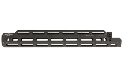 Midwest Industries Handguard  Fits HK 91 and Clones  M-LOK Compatible  Mil-Spec Top Rail  Black MI-HK91M