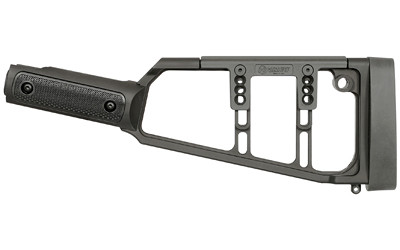 Midwest Industries Lever Stock  Straight  Fits Rossi R92 Straight Grip Lever Action Rifles  Anodized Finish  Black MI-LS-RS