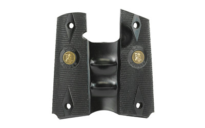 Pachmayr Grip  Signature  Fits Colt 1911 Gripper  Fits with Finger Grooves  Black 5008