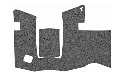 TALON Grips Inc Black Rubber Grip  Adhesive Grip  Fits Glock 48 and 43X  Black 385R
