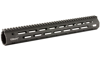 TROY Industries Battle Rail  Rail  Fits AR-15 Rifles  5.56  15"  M-LOK  Aluminum  Black SRAI-ML1-15BT-00