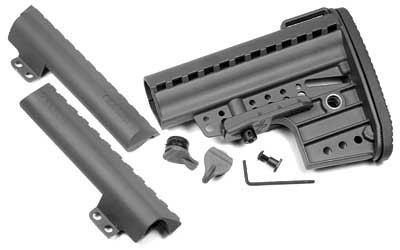 VLTOR Weapon Systems IMOD Mil-Spec Stock  Fits AR-15  with Butt Pad  Black AIB-MCB