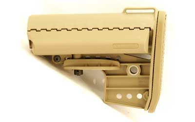 VLTOR Weapon Systems IMOD Mil-Spec Stock  Fits AR-15  with Butt Pad  Tan Finish AIB-MCT