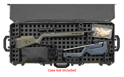 Magpul Industries DAKA  Grid Case Organizer  Fits Pelican Vault V800  Black  Case Not Included MAG1302-BLK