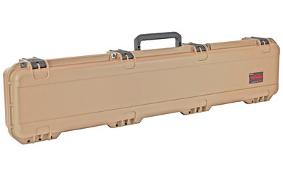 SKB Sports iSeries  Single Rifle  Rifle Case  Polypropylene Copolymer Resin  Tan Color  49.00" L x 9.00" W x 5.00" D 3I-4909-SR-T
