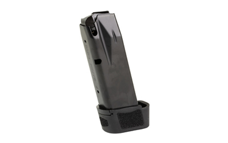 CANIK MC9 Magazine  9MM  15 Rounds  Fits Canik MC9  Matte Finish  Black  Includes Black Full Grip Extension MA2276 CANIK MC9 Magazine  9MM  15 Rounds  Fits Canik MC9  Matte Finish  Black  Includes Black Full Grip Extension MA2276